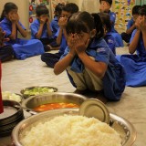 Prayer before meal.